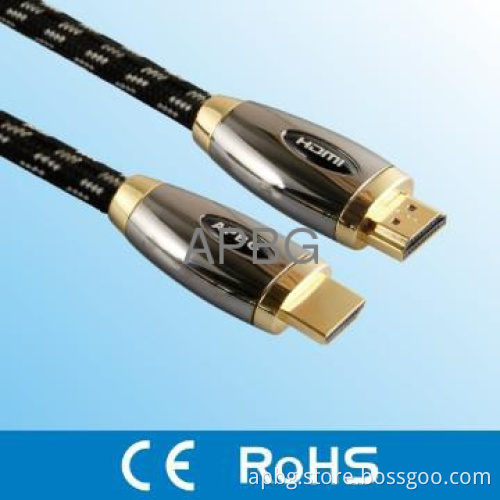 New Fashionable High Speed Gold HDMI Cable